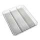 Soft Grip Utensil Tray Clear by Madesmart