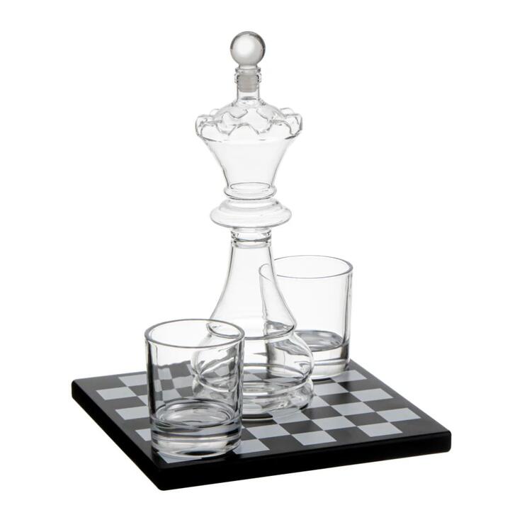 Tempa Preston Chess Whisky Set