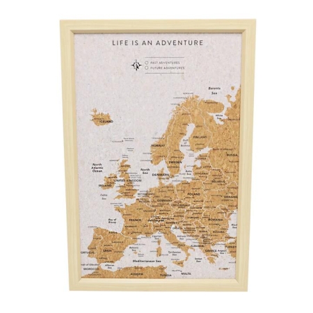 Splosh Limited Edition Europe Travel Board Small Map