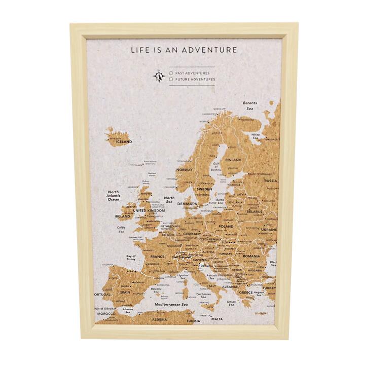 Splosh Limited Edition Europe Travel Board Small Map