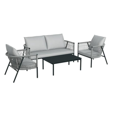 Arcadia Furniture 4 Piece Reims Ensemble Set Grey