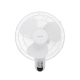 Heller White Wall Fan With Remote Control