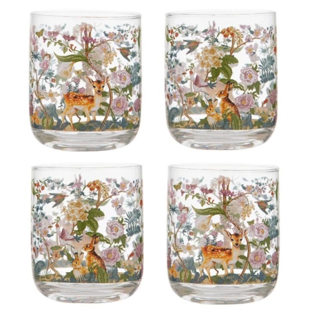 Ashdene Enchanted Forest Set of 4 Tumblers