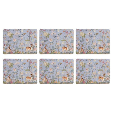 Ashdene Enchanted Forest Set of 6 Placemats