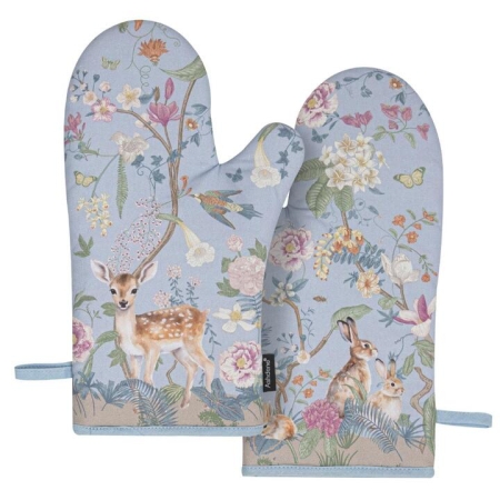 Ashdene Enchanted Forest Set of 2 Oven Mitts