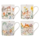 Ashdene Garden Hens Set of 4 Mugs