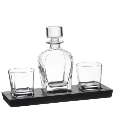 Tempa Harvey 4 Piece Whisky Set Black