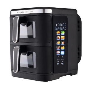 Kitchen Couture Clear View Vertex Dual Draw Air Fryer 11L