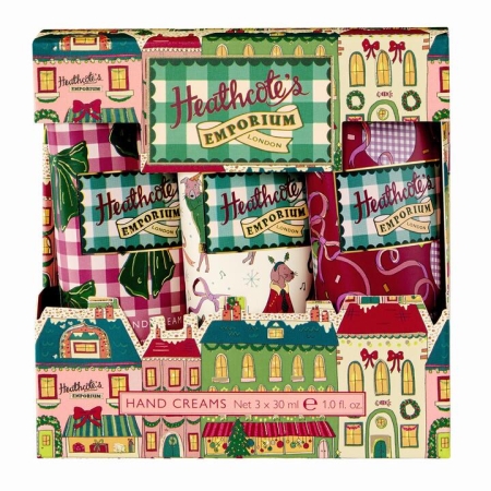 Heathcote's Emporium Festive Hand Cream Trio