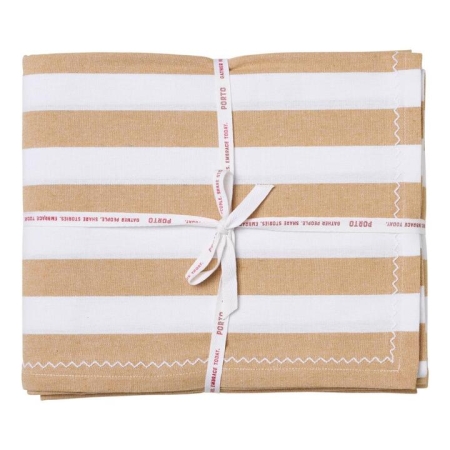 Porto Lola Tablecloth 150x230cm Almond