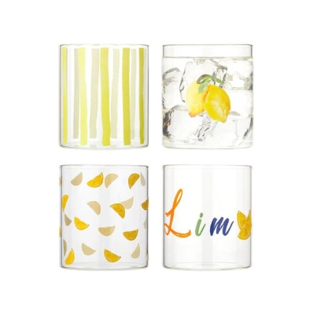 Porto Limone Set of 4 Tumblers 320ml