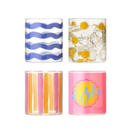 Porto Sole Set of 4 Tumblers 320ml