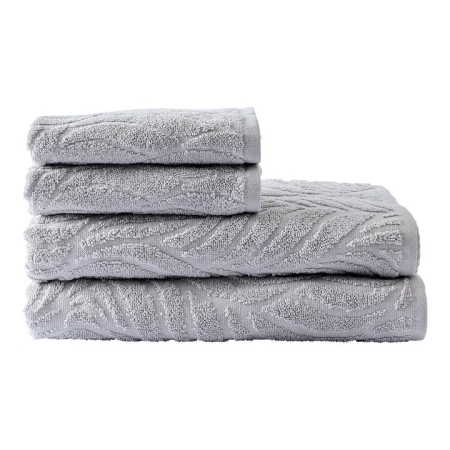 MyHouse Set of 4 Leaf Bath Towels
