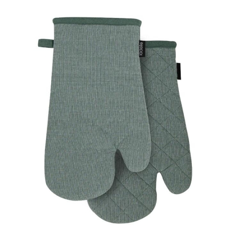 Ladelle Eco Recycled Leaf Set Of 2 Oven Mitts