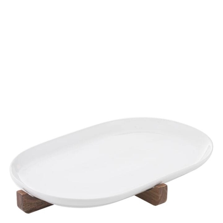 Ladelle Alto Oven To Table Oval Dish With Trivet