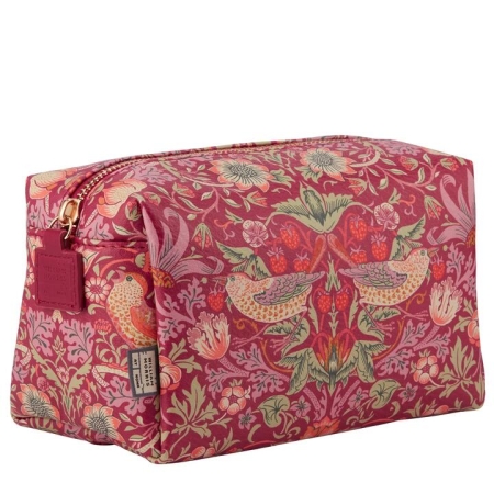 William Morris At Home Strawberry Thief Toiletry Bag-Large