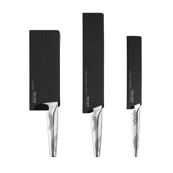 Baccarat Universal Set of 3 Knife Sheaths
