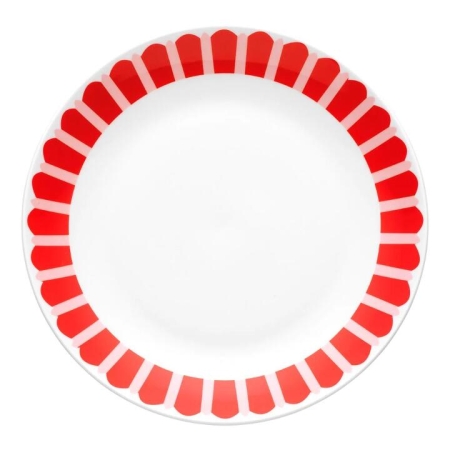 Porto Night Before Dinner Plate 27cm Red