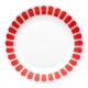 Porto Night Before Dinner Plate 27cm Red