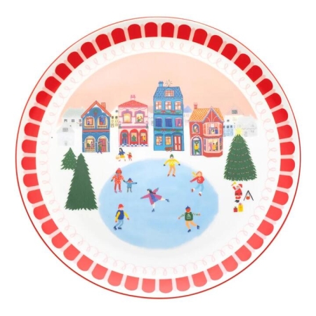 Porto Night Before Round Serving Plate 32cm