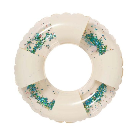 SUNNYLiFE Mini Tube Pool Ring Cotton Candy Stripe