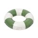 SUNNYLiFE Mini Tube Pool Ring Olive Stripe