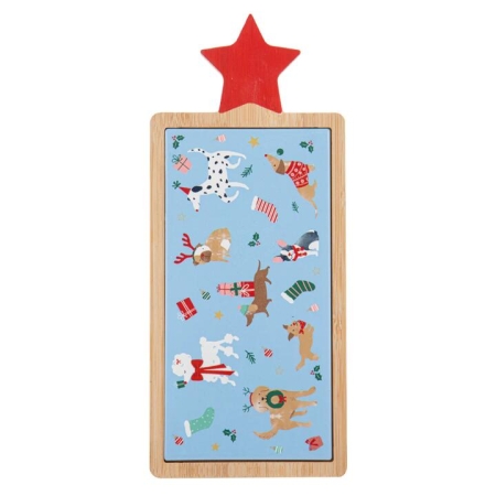 Ladelle Festive Fun Pawsome Christmas Paddle