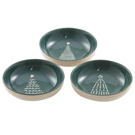 Ladelle Christmas Evergreen Mini Bowl