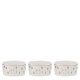 Ladelle Noelle 3 Piece Bowl Set
