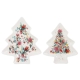 Ashdene Twinkling Blooms 2 Piece Tree Platter