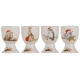 Ashdene Bush Buddies Set Of 4 Christmas Egg Cups
