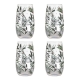 Ladelle Garland Set of 4 Highball Tumbler