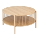 Coffee Table 2-Tier Round Wood