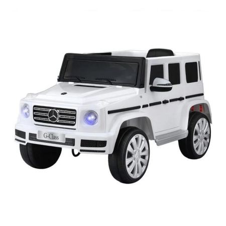 Kids Ride On Car Licensed G500 Electric Toys Horn Remote 12V White