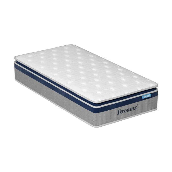 King Single Spring Mattress - 32cm Pillow Top