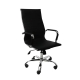 Office Chair Gaming Chair Ergonomic PU Leather with Comfortable Back Support - Black