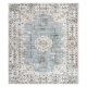 Washable Vintage Floor Rug Short Pile - Soft Non-Slip Plush Carpet 200x230cm