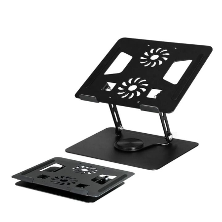 Adjustable Laptop Stand With 360° Rotation - Foldable