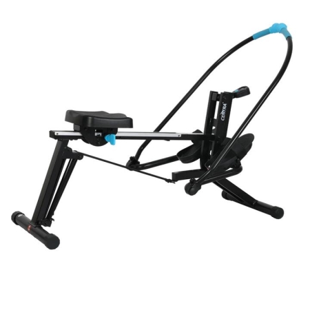 2-in-1 Rowing and Leg Press Machine | Full-Body Workout with 360° Handle Rotation