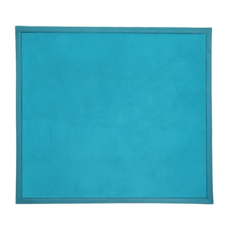 Coral Velvet Area Rugs Large Mat 180x200cm Blue