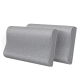 Memory Foam Pillow Pillowcase Supprt Grey Rebound