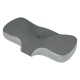 Memory Foam Pillow - Neck & Shoulder Support | Ergonomic Design (Grey)