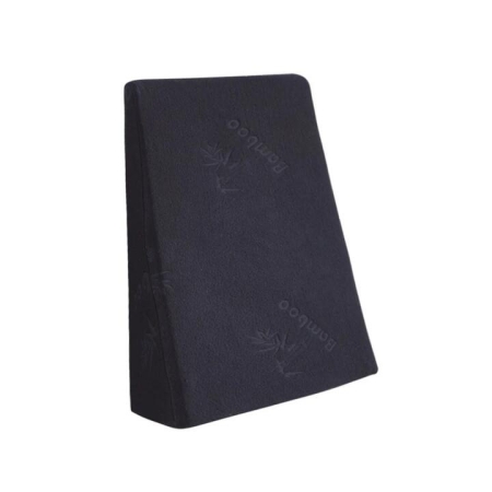 2-Pack Cool Gel Memory Foam Wedge Pillows - Orthopedic Support Cushions for Back