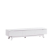 Penelope Scandinavian Lowline Entertainment Unit TV Stand 1.8m 3-Drawers White