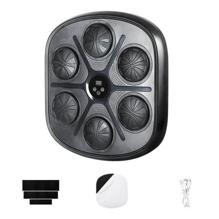 Smart Electronic Music Punching Box | 9 Speeds | Bluetooth Home Fitness Trainer
