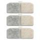 3-Pack Pet Water Fountain Filters With 3-Stage Filtration System