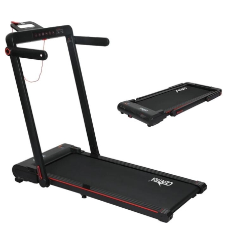 2 in 1 Treadmill | Walking Pad with Incline & Bluetooth for Home Fitness