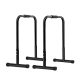 Adjustable Parallel Dip Bar Station | 4-in-1 Home Gym Fitness Equipment (Black)