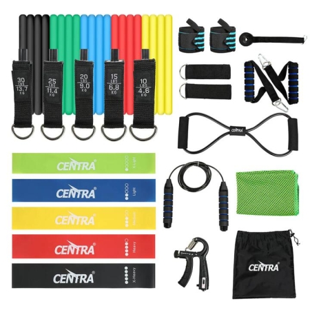Resistance Bands Set for Home Workouts | Full Body Training Kit with Accessories