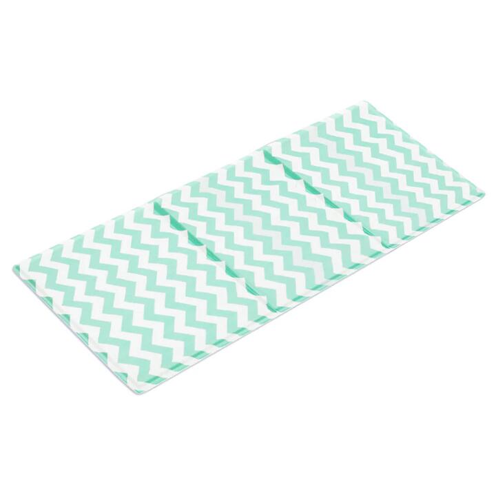 Large Pet Cooling Mat | Foldable & Breathable Surface - Green